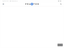 Tablet Screenshot of prakton.es